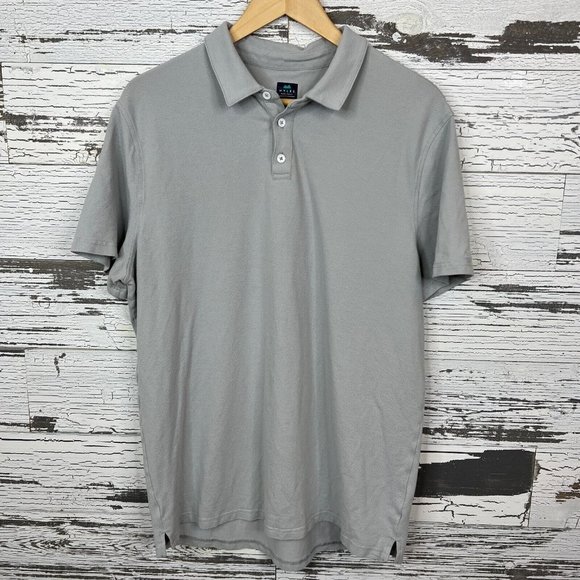 Myles Other - Myles Tour Polo Shirt Light Fog Gray Size XL Short Sleeve Casual Golf Men's